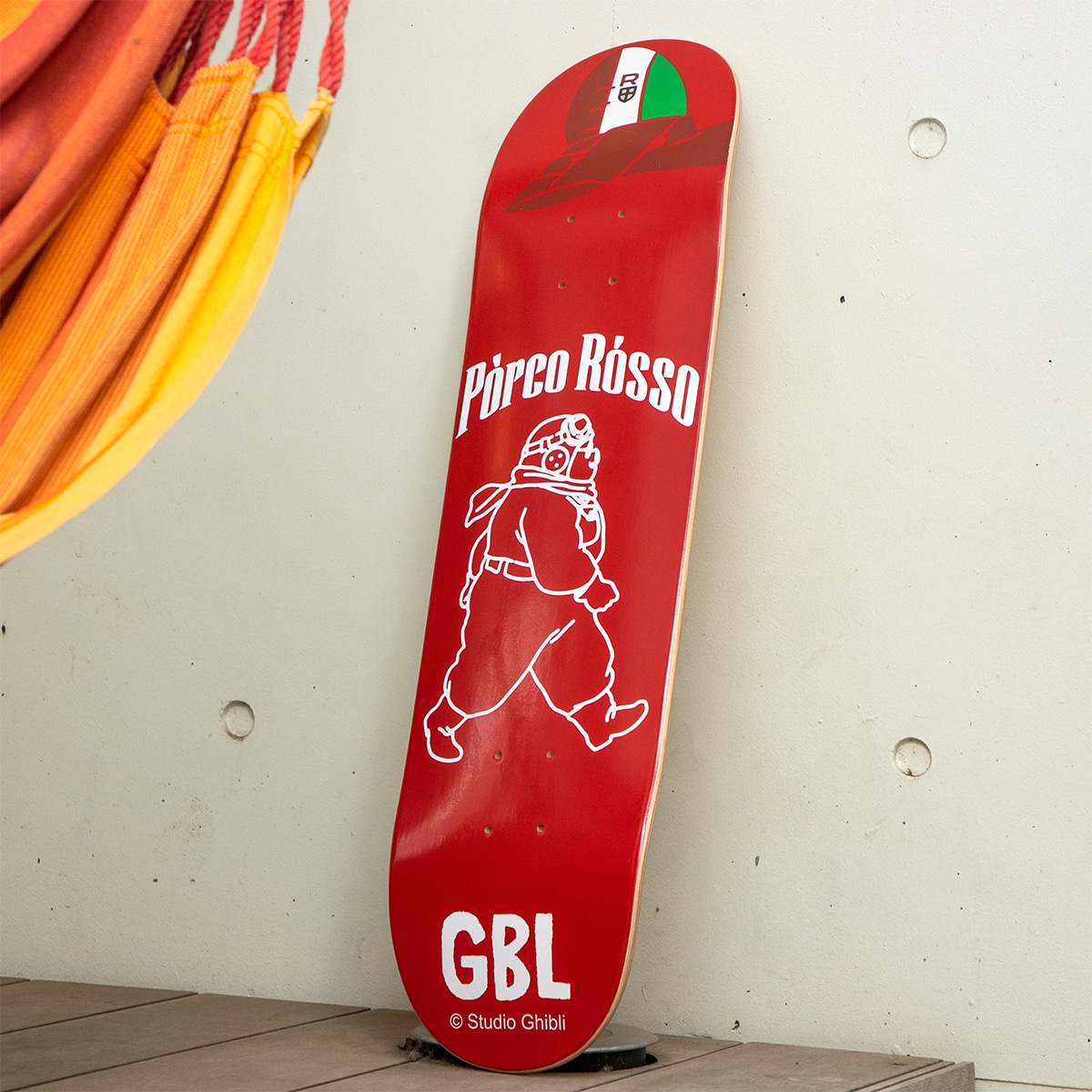 GBL】紅の豚 スケートボードデッキ ポルコロッソ | どんぐり共和国そら